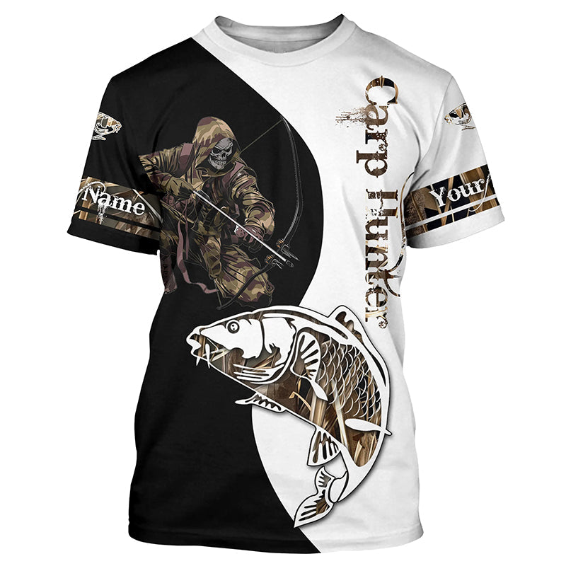Carp Hunter Bowfishing Customize Name All Over Printed, Women Personalized Fishing Gift NQS235
