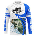 Crappie fishing Custom Name sun protection long sleeve fishing, Crappie fishing | Blue NQS5032
