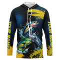 Blue and Yellow Camo Mahi Mahi ( Dorado), Wahoo, Tuna fishing custom saltwater fishing NQS9036