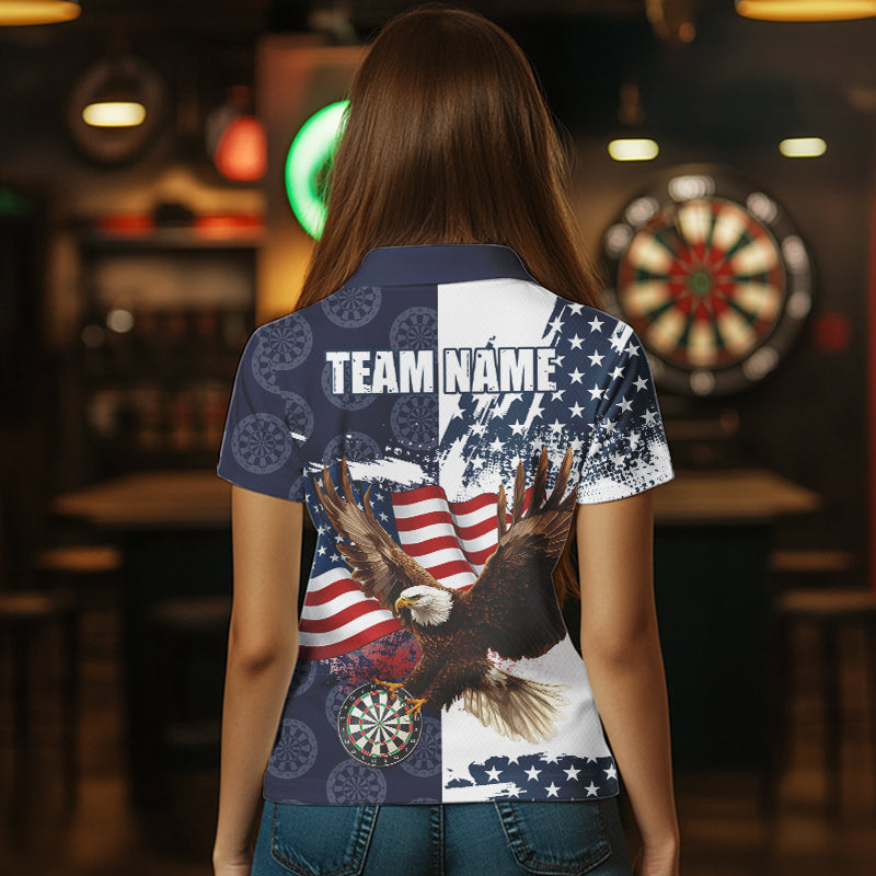 Red, White and Blue American Flag Eagle Darts Custom Patriotic Darts Team NQS9609