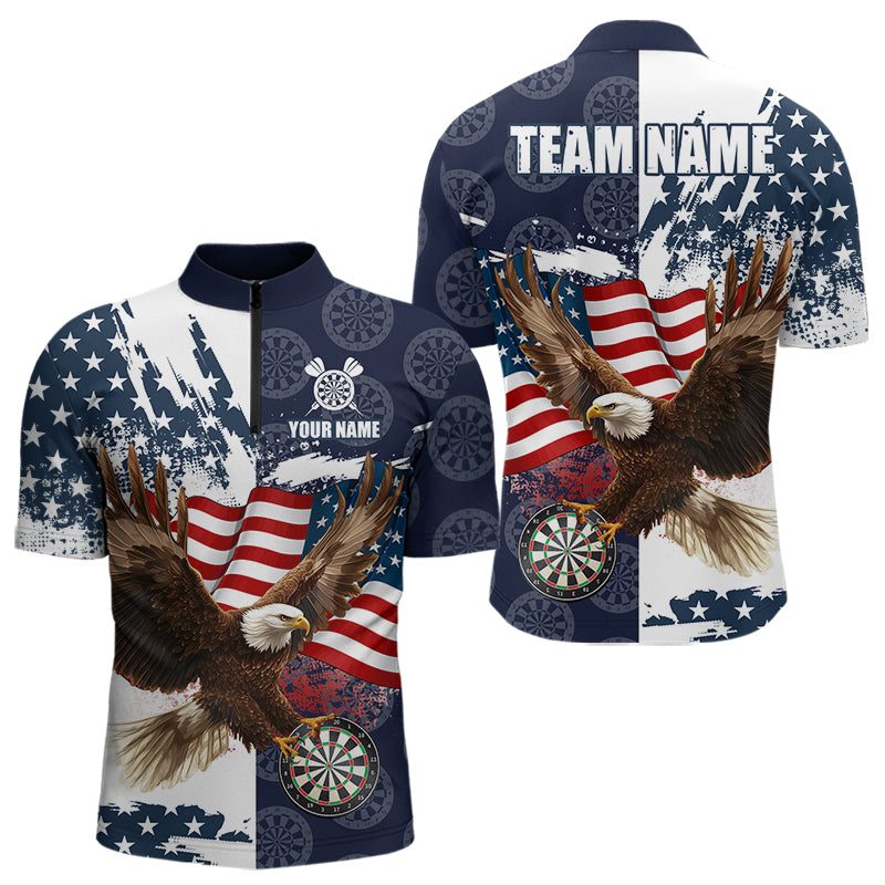 Red, White and Blue American Flag Eagle Darts Custom Patriotic Darts Team NQS9609