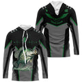 Personalized Black Crappie Fishing, Team Crappie Fishing Long Sleeve tournament | Green NQS6222