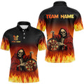 Flame Skull Reaper Darts Custom Team Darts Outfit NQS9447