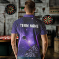 Purple galaxy space Darts Custom Team Darts NQS9448