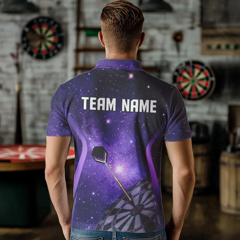 Purple galaxy space Darts Custom Team Darts NQS9448