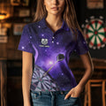 Purple galaxy space Darts Custom Team Darts NQS9448