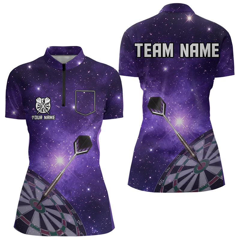 Purple galaxy space Darts Custom Team Darts NQS9448