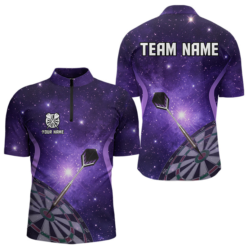 Purple galaxy space Darts Custom Team Darts NQS9448