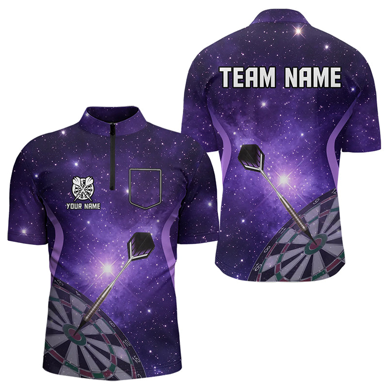 Purple galaxy space Darts Custom Team Darts NQS9448