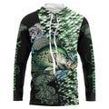 Crappie fishing scales Custom Name sun protection long sleeve fishing, women, kid NQS3267