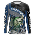 Crappie fishing Custom UV protection fishing long sleeve, Crappie Fishing | Blue NQS8365