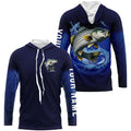 Striped Bass Fishing Blue lightning Custom Long sleeve fishing, striper fishing NQS326