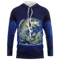 Funny Striped Bass Fishing blue lightning 3D All Over printed NQS327