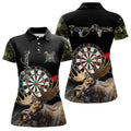 Personalized Black Camo Moose Darts Custom Darts Team NQS9467