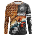 Redfish puppy drum tackle fishing Long Sleeve UV protection Custom gift for anglers NQS1374