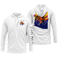 Arizona fishing fish reaper skull personalized custom name sun protection long sleeve fishing NQS3845