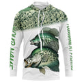 Crappie tournament fishing customize name all over print personalized gift NQS178
