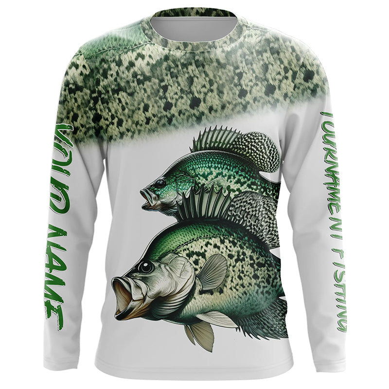 Crappie tournament fishing customize name all over print personalized gift NQS178