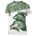 Crappie tournament fishing customize name all over print personalized gift NQS178
