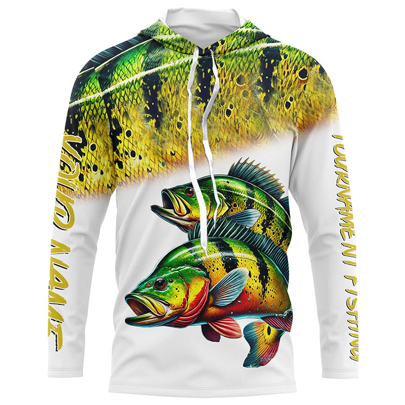 Peacock bass tournament fishing customize name all over print personalized fishing gift NQS181