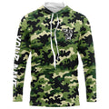 Bass fishing green camouflage Custom bass fishing - personalized camo fishing apparel NQS7568