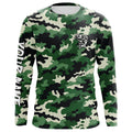 Green camouflage Bass fishing Custom bass fishing - personalized camo fishing apparel NQS7569