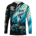 Chinook salmon (King salmon) Fishing Custom long sleeve fishing NQS3866