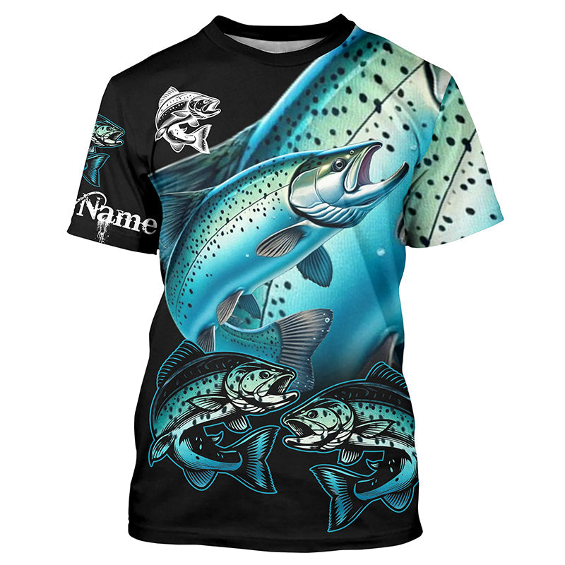 Chinook salmon (King salmon) Fishing Custom long sleeve fishing NQS3866