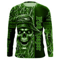 Fish reaper fishing green camo UV protection custom fishing NQS2445