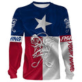Mahi Mahi, Tuna, Wahoo Saltwater fishing Texas Flag custom name fishing NQS413