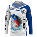 Texas Bass Fishing Texas Flag Custom name and boat name performance, Sweatshirt Fishing, Patriotic Fishing gifts NQS2321