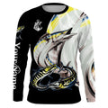 Wahoo saltwater fishing Customize Name UV protection quick dry UPF 30+ long sleeves fishing,gifts for fishing lover NQS2452