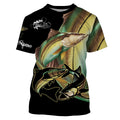 Snook fish saltwater fishing Customize UV protection long sleeves fishing, gifts for fishing lover NQS2453