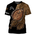 Flounder Fishing Customize Name UV protection long sleeves fishing, gifts for fishing lover NQS2449