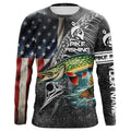 Northern Pike Fishing American Flag Custome Name 3D All Over Printed Personalized Fishing gift NQS339