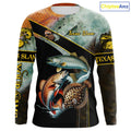 Redfish, Trout, Flounder fishing scales Custom long sleeve fishing, TX Slam fishing