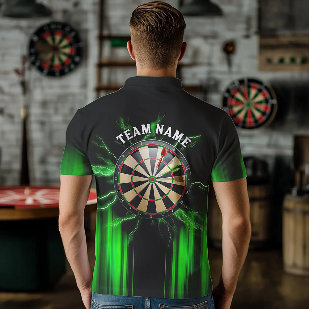 Black and Green Light Dart, Custom Dart For Team NQS9332