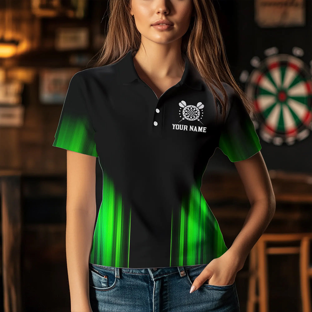 Black and Green Light Dart, Custom Dart For Team NQS9332