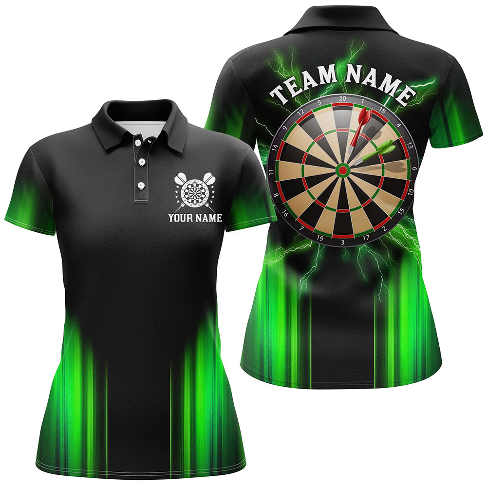 Black and Green Light Dart, Custom Dart For Team NQS9332