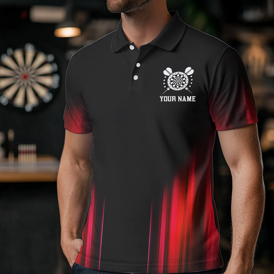 Black and Red Light Darts, Custom Darts For Team NQS9333