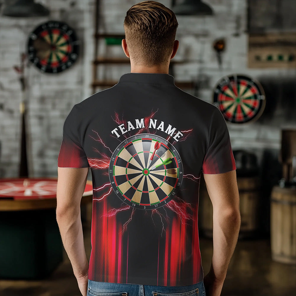 Black and Red Light Darts, Custom Darts For Team NQS9333