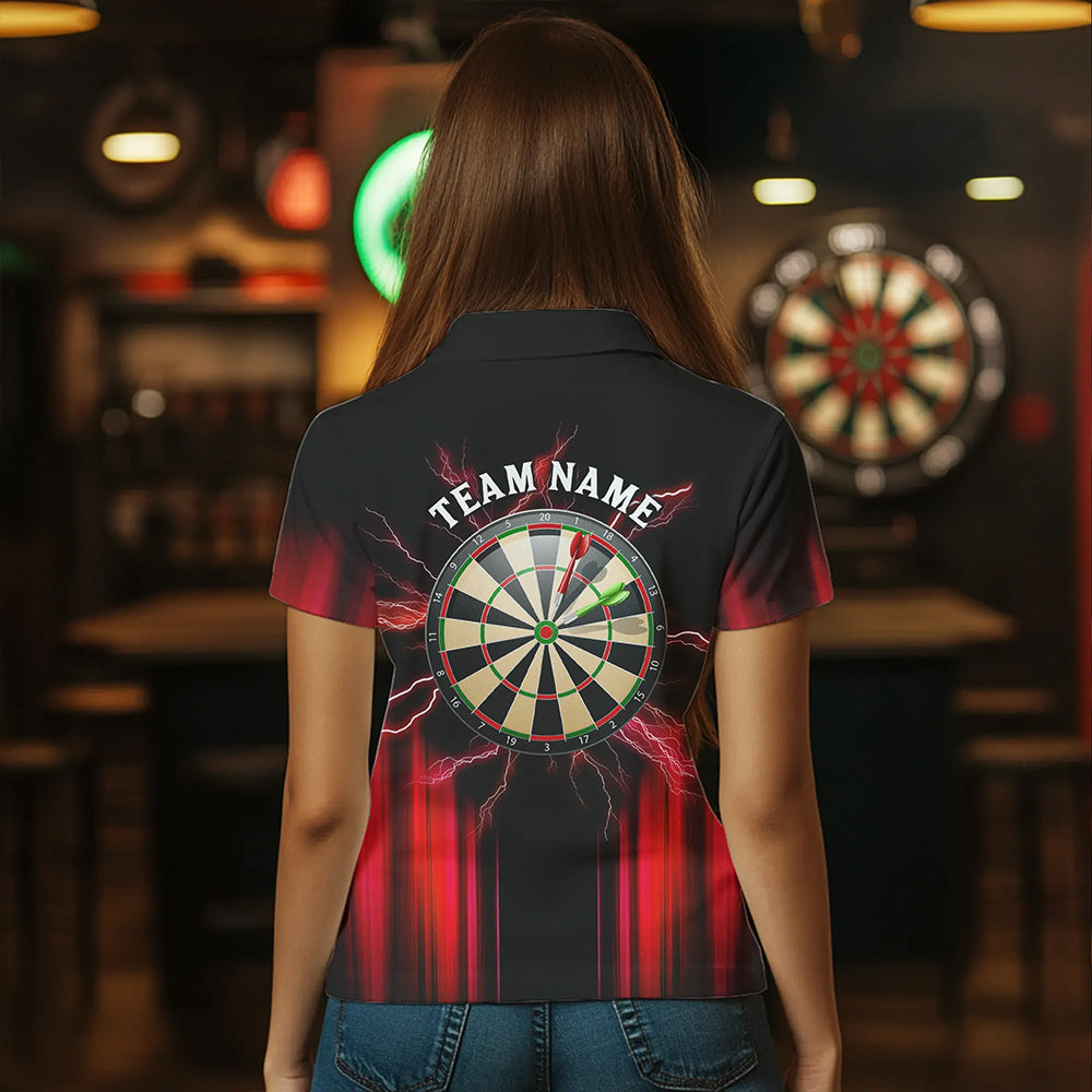 Black and Red Light Darts, Custom Darts For Team NQS9333