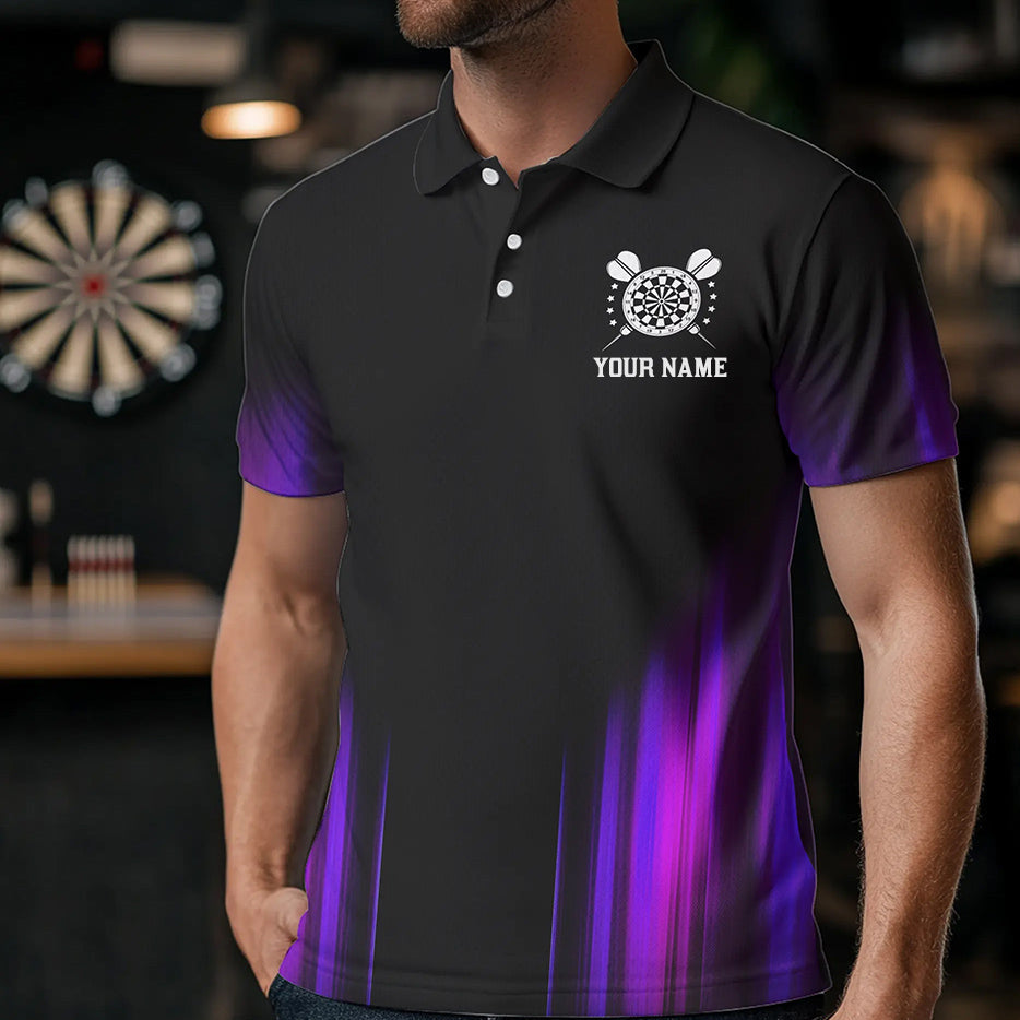 Black and Purple Light Darts, Custom Darts For Team NQS9334