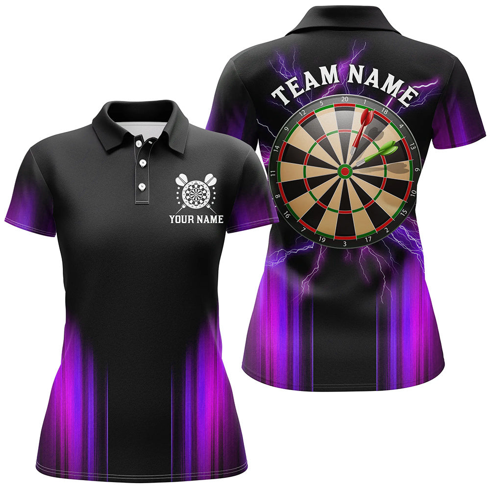Black and Purple Light Darts, Custom Darts For Team NQS9334
