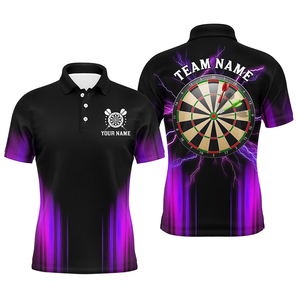 Black and Purple Light Darts, Custom Darts For Team NQS9334
