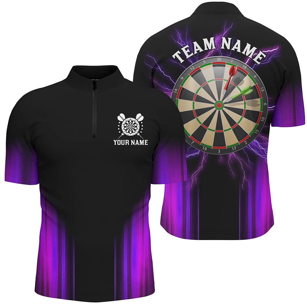 Black and Purple Light Darts, Custom Darts For Team NQS9334