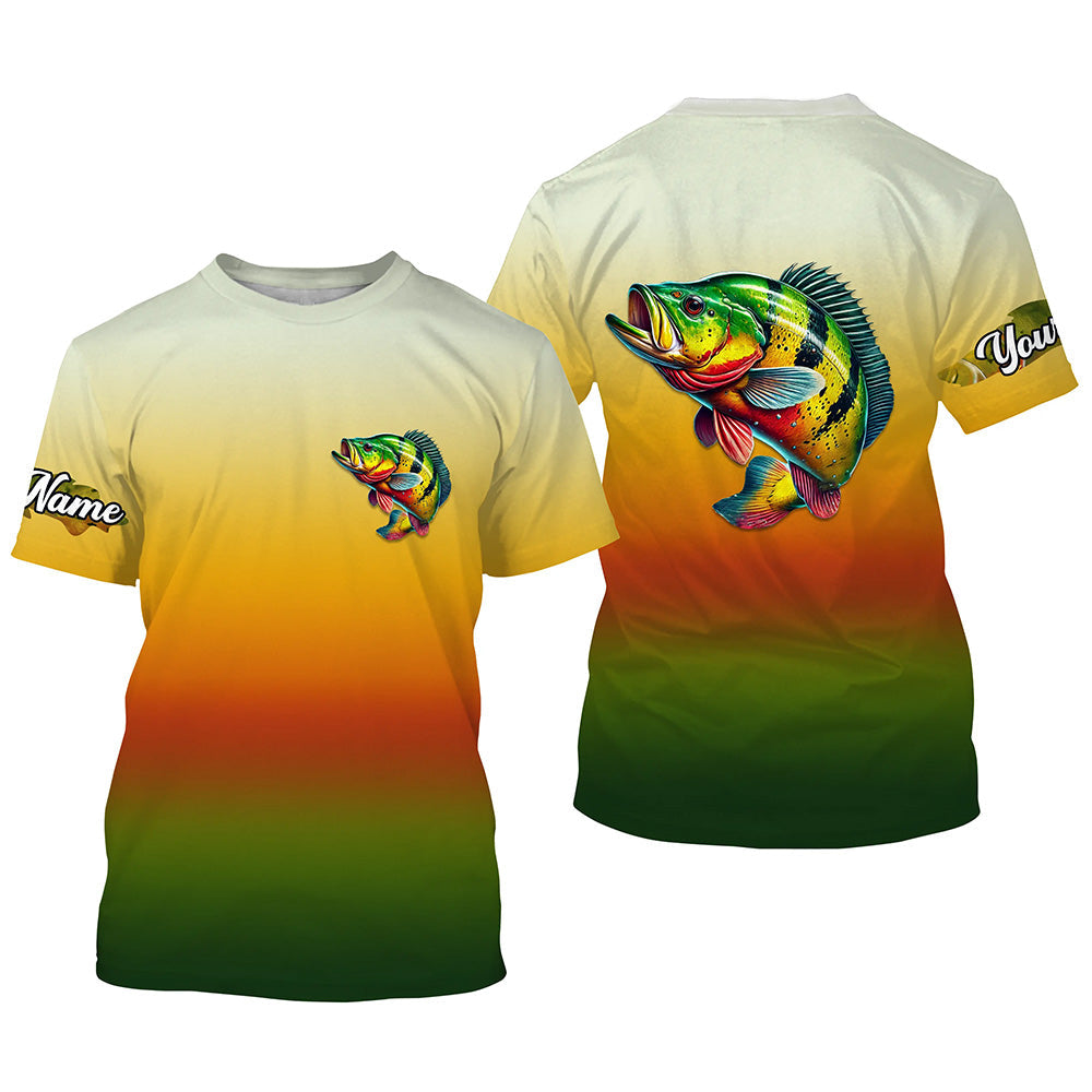 Peacock bass fishing Custom Name sun protection fishing, Peacock bass fishing tournament NQS5683