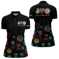 Personalized Colorful tie dye Black Camo Darts Custom Peace Love Darts Team NQS9484