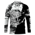 Perch Ice fishing winter camo custom name sun protection long sleeve fishing, Perch NQS4093