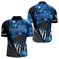 Black and White American Flag Skull Darts Blue Camo Darts Custom Team Darts NQS9653